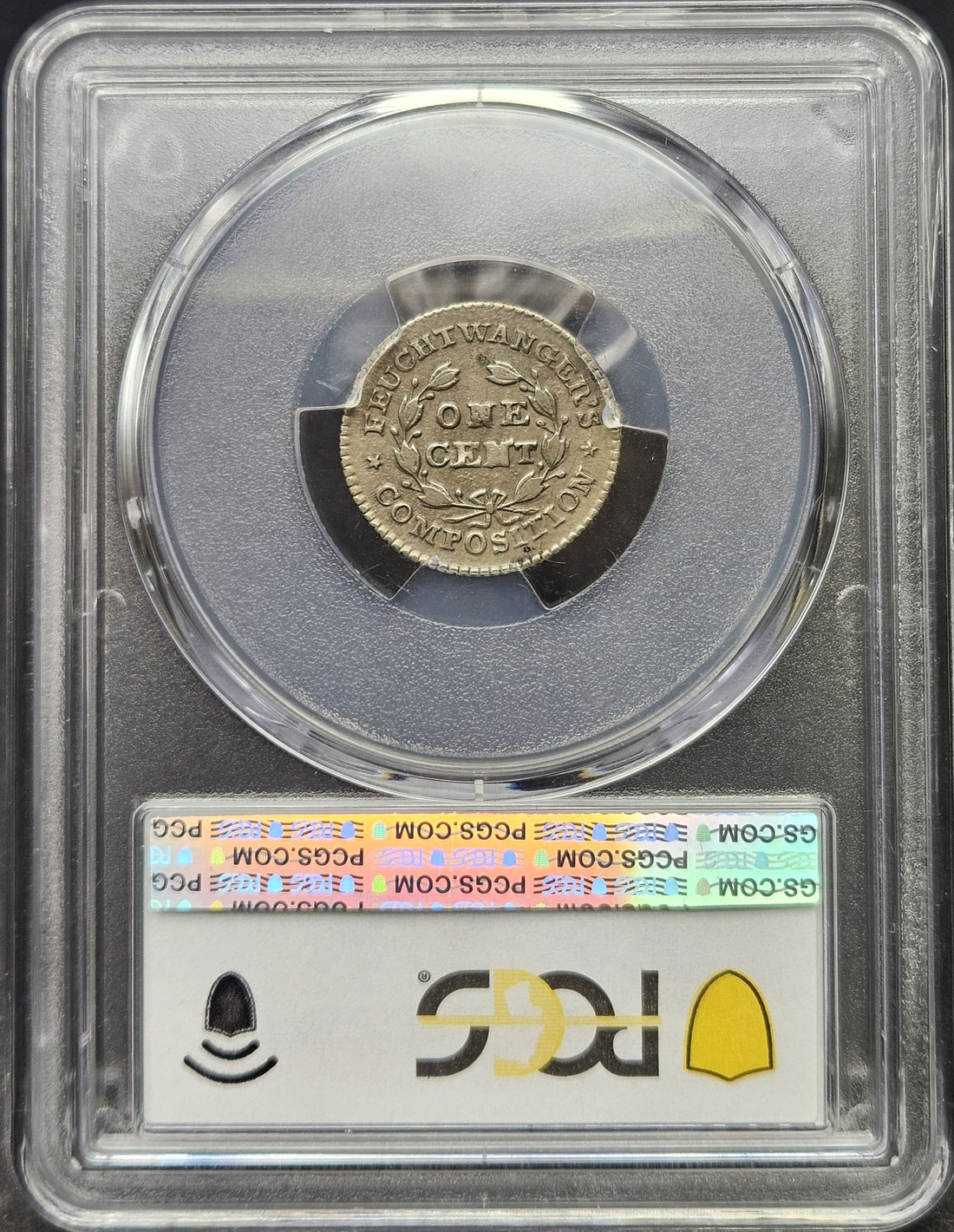 1837 NY 1C HT-268 Feuchtwanger&