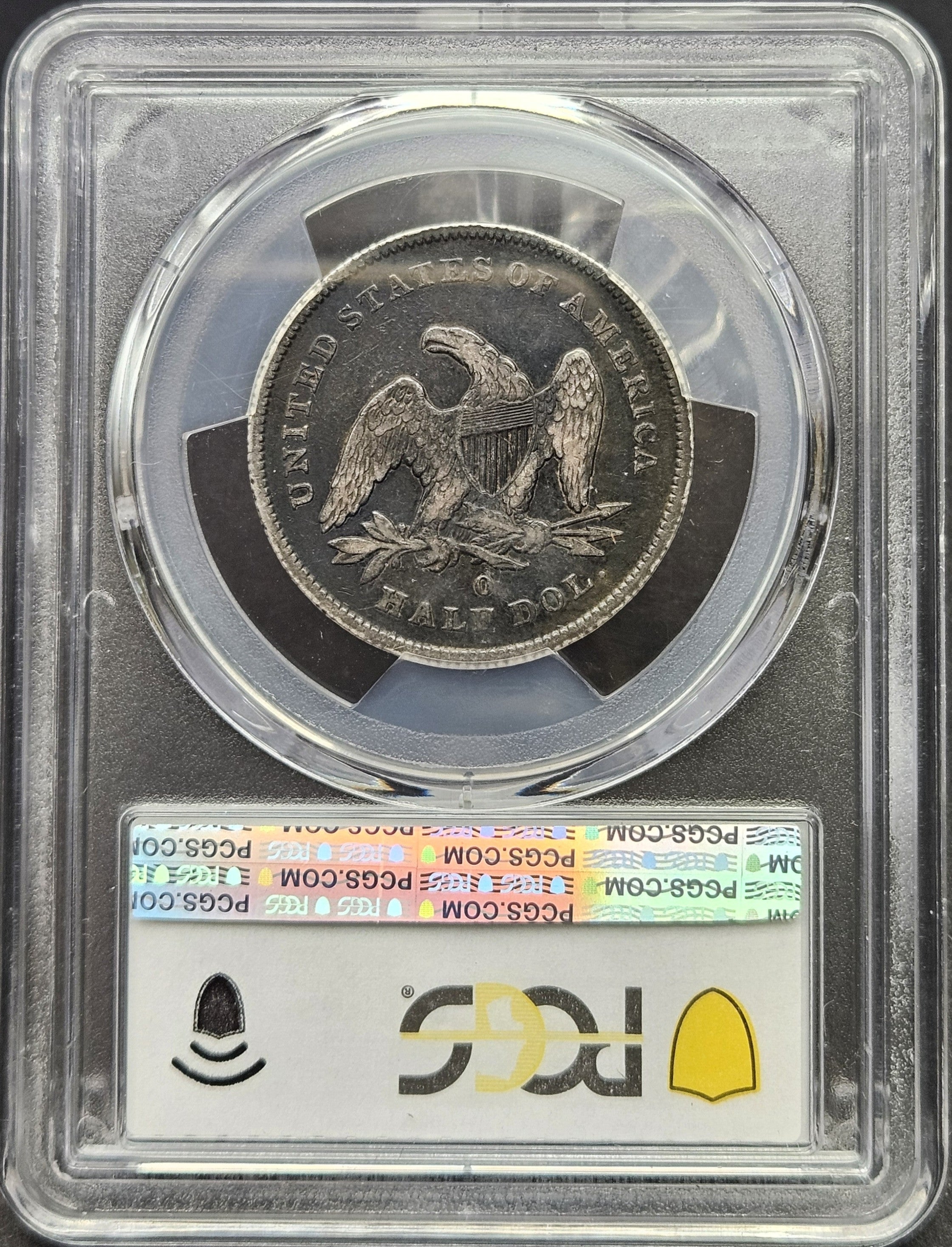 1842-O Seated Liberty Half Dollar Small Date Rev. of 1839 PCGS VF30