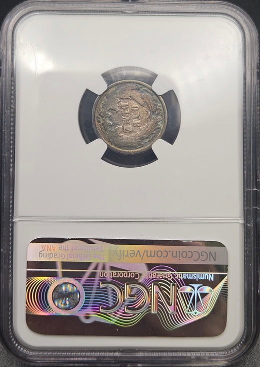 1876-CC Seated Liberty Dime DDO Type 1 Rev F-107b FS-102 NGC XF40