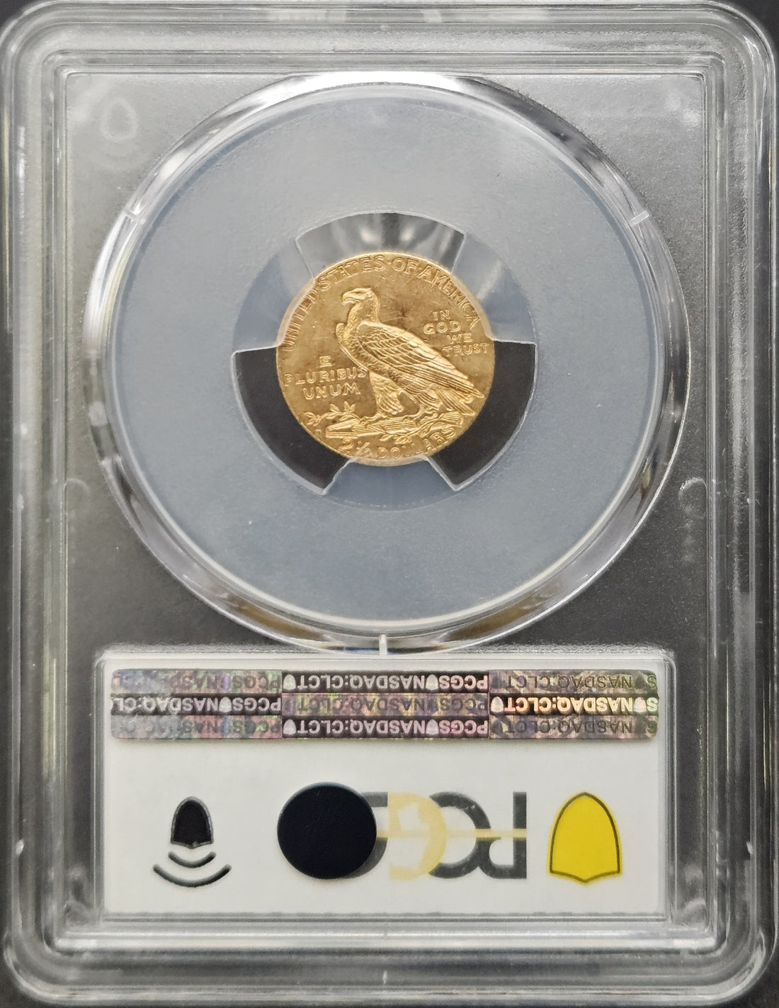 1911-D Indian Head Quarter Eagle Strong D PCGS AU53 CAC