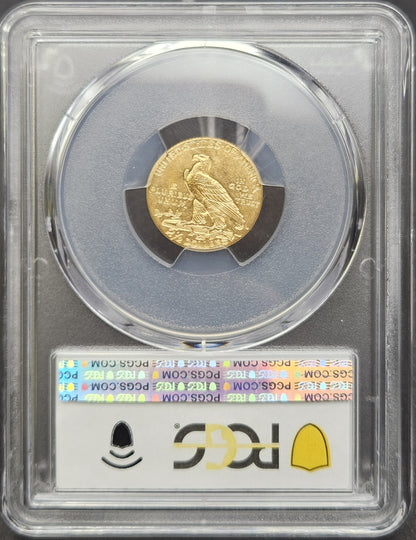 1914 Indian Head Quarter Eagle PCGS MS62