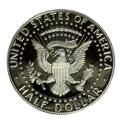 2025 Kennedy Half Dollar coin reverse with eagle seal and United States of America engraving